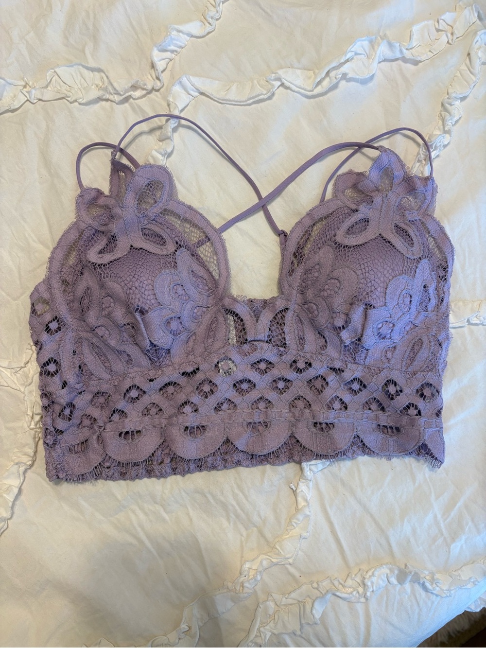 Lavender Lace Bralette